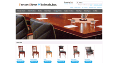 Desktop Screenshot of factorydirectwholesaleinc.com